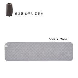 더안  캠핑용 여행용 미니전기매트 탄소 프리볼트 포켓배드 1인용 전기장판(50x180cm)