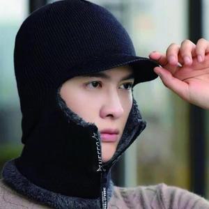 [라일리] Rly 두꺼운 목도리 윈터 일체형 겨울 따뜻 마스크 방한 모