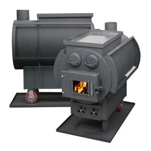 신일금속 가정용 누임형 화목난로 땔감 난로 이동식 바퀴 SL-120C 30평