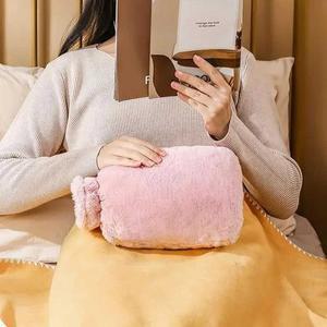 찜질팩 여아용 물주머니 부드러운 천 커버 두꺼운 재사용 가능 귀여운 손과 발 따뜻한 겨울 선물 2000 ml