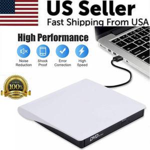 Slim 외장형 CD DVD Drive USB 3.0 Disc 플레이어 [세금포함] [정품] Burner Writer For LAPTOP 랩탑 노트