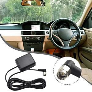 차량용 GPS 안테나, USB 어댑터 포함, SMA 수 플러그, 네비게이션 헤드 유닛용, 액티브 공중 익스텐션 케이