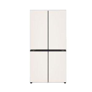 [LG]전자 디오스 4도어 870L 글라스 베이지 H875GBB111 엘지전자배송 / W