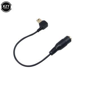 미니 소형 USB 3.5mm 헤드폰 잭 마이크 케이블 어댑터 1 개  카메라 고프로호환 히어로 3 + 4 모션 액세서