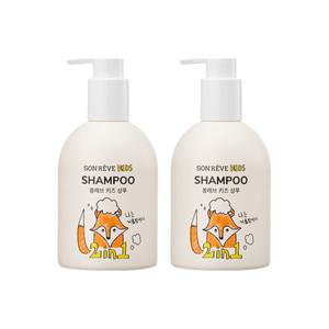 2개 쏭레브 키즈 어린이 2in1 샴푸 300ml 어린이린스로션클렌져비누바스