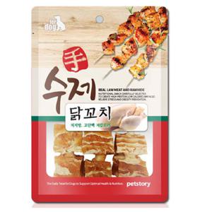 펫스토리  수제 닭꼬치 90g