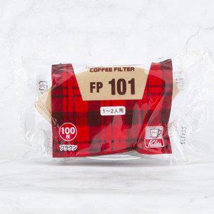 [카페뮤제오]칼리타 커피필터 fp101 브라운 1~2인용