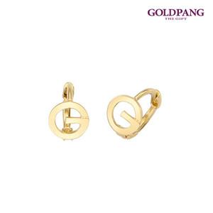 [골드팡]14k 심플G 귀찌