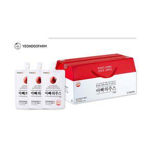 [연두팜] 돌려따는) 아빠의주스 사과즙 100ml 30개입 한박스