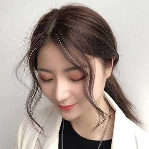 미미 앞머리 붙임머리 자연스러운 헤어피스 부분가발