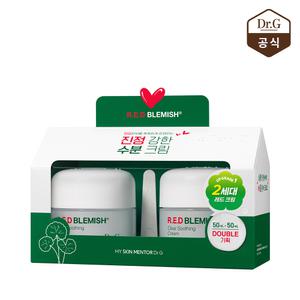 닥터지 레드 블레미쉬 클리어 수딩 크림 50mL+50mL(온라인듀오전용기획) 