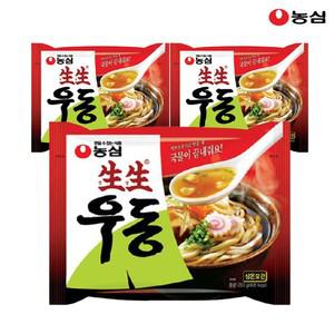 생생우동봉지 253g 3봉