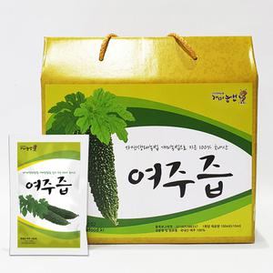 여주즙 생여주로생산 60포 100ml 현대농원