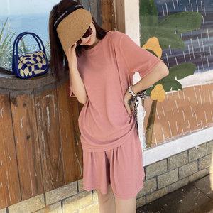 이지웨어 냉장고상하의 핑크 여자 냉장고바지 여성 냉장고티셔츠 아이스티셔츠 아이스반바지 집에서입는옷