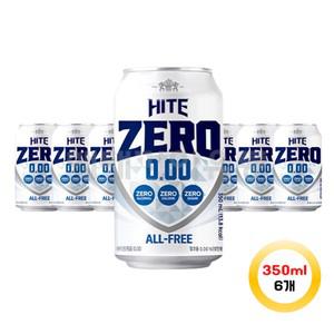 하이트제로 무알콜맥주 350ml 6캔