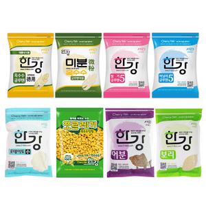 한강 떡밥 모음(어분,보리,글루텐,포테이토,쪼르래기)