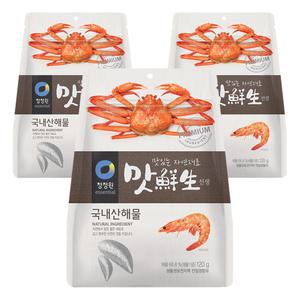 청정원 맛선생 해물 파우치, 120g, 3개