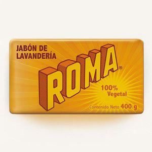 [부동화학]로마 100년 전통 세탁 빨래 비누 400g ROMA 2개