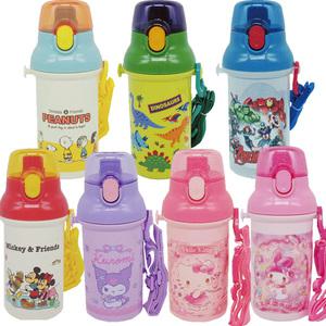 산리오 마이멜로디 원터치 물통 400ml 소풍 견학 아동용물병 식세기사용