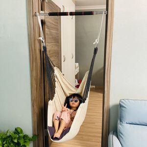 해먹그네 문틀고정 스윙체어 철봉 요람 어린이집 키즈