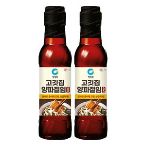 청정원 고깃집 양파절임소스 300g, 2개