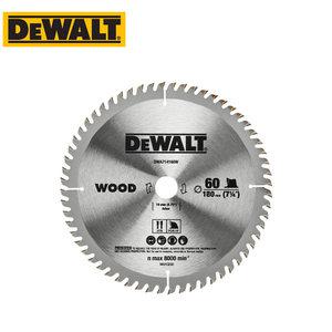 디월트 DWA714160W 씬 커프 목재용 원형톱날 7인치 180mm 19mm 60날 1.6T 팁쏘 목공 절단 Thin Kerf
