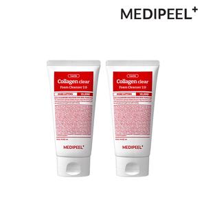 [메디필 공식] 레드 락토 콜라겐 클리어 폼 클렌저 2.0 120ml x 2