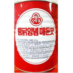 [XBH871MO_47]매운맛 양념치킨소스 오뚜기 3 6K X6 치킨소스