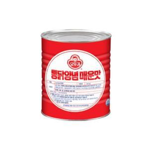 [XBJ507N8_47]매운통닭양념소스 오뚜기 3 6Kg X6개 치킨소스