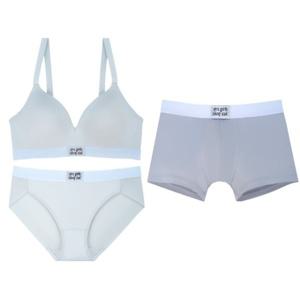 [롯데백화점]예스 무결점 올데이 연그레이 커플세트 YSWBA241PA241DA241LY