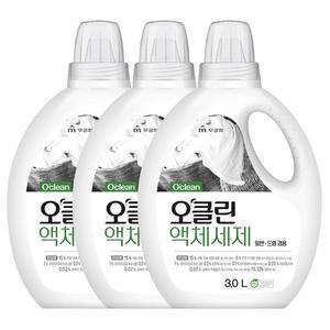무궁화 오클린 액체 세제 3L x 3개