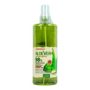 피부 대용량 진정 페이스 쿨링 수분 알로에베라 수딩젤 얼굴 스프레이 미스트 400ml