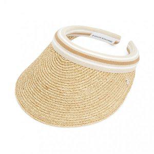[헬렌카민스키](김해점) 비앙카 여성 바이저 HAT50265 NATURAL NOUGAT STRIPE