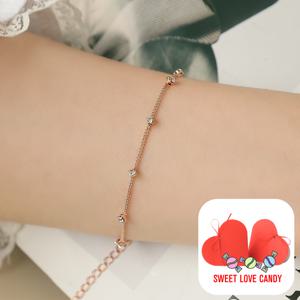 [기타][+SWEET LOVE CANDY 패키지] 오늘도 빛나는 너에게 팔찌+핑크선물포장+쇼핑백