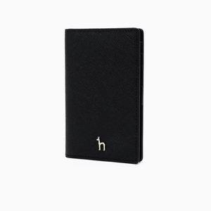 [헤지스][NOMAD]블랙 퍼피로고 플랫 카드지갑 HIHO5E131BK_s
