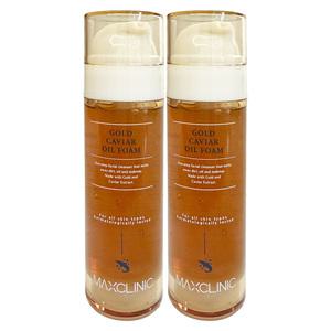 맥스클리닉 골드 캐비어 오일폼 클렌저 110ml 2개 / 써클