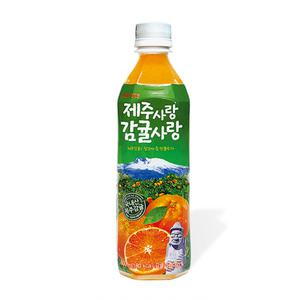 롯데 제주사랑 감귤사랑 500mlx24펫 감귤주스