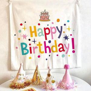 생일파티 현수막 가랜드 용품 데코소품 세트 풍선 이 벤트 배경