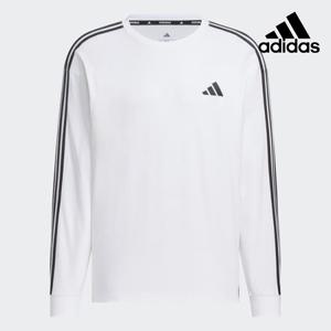 [롯데백화점]아디다스 남성 에센셜 플러스 루즈핏 3S 롱슬리브 긴팔 티셔츠/ES+ 3S L/S TEE JW6937