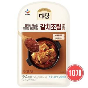 CJ 다담 갈치조림 양념 150g X 10개