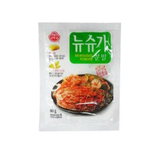 설탕 국산사카린 뉴슈가분말60g 오뚜기 사카린 사카린나트륨 비정제설탕