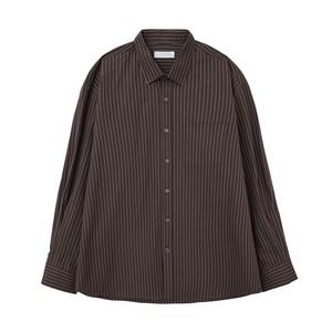 남자 데일리 세로 스트라이프 베이직 남방 셔츠 DS-SHA-Q387