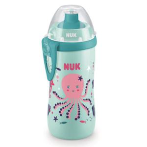 누크 키즈 주니어 스포츠컵 유치원 물통 300ml 문어