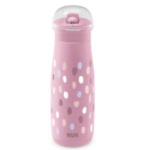 누크 유아 아기 물통 스파우트 콜드컵 450ml 핑크