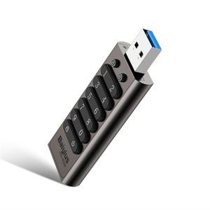 비밀번호 USB 메모리 32G 지문인식 외장하드 표준 64G 도난방지 데이터