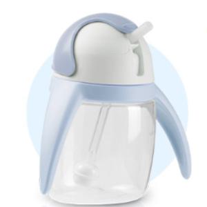 유미 아기 베이비 펭귄 빨대컵 유아컵 240ml 블루