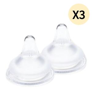 토비앤몰리 아기 더블하트 모윰 호환 젖꼭지 3단계 X6