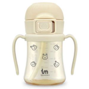 토비앤몰리 유아 원터치 빨대컵 돗바니 바닐라 180ml