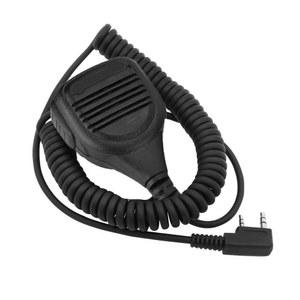 워키 토키 스피커 BAOFENG UV 5R 888S QUANSHENG K5 K6 5R PLUS 워키 토키 KENWOOD WOXUN PUXING TYT 용 핸드 헬드 마이크