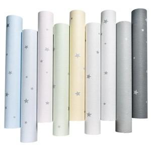 10M PVC 벽 스티커 아기 방  스타 벽지 어린이 침실 장식 자기 접착제 가구 벽화 만화 별